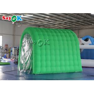 3x2x2.5mH Removeable Green Inflatable Disinfection Channel Isolation Tunnel