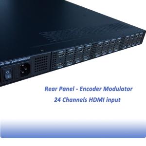 HDMI To DVB T Digital Rf Modulator , 12 CH Hdmi To Dvb T Hd Modulator COL011U -