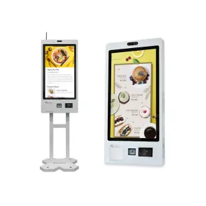 Capacitive Touch 10 Point Self Ordering Kiosk 27INCH for Customized Customer
