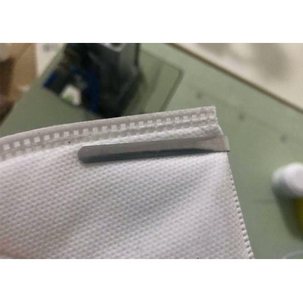 Nose Pad Bridge Aluminium Solid Bar For Anti Dust Mask KN95 FFP3 EN 143