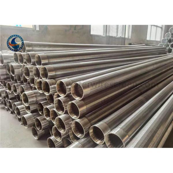 Stainless Steel Johnson Tube Slot 60 80 Water Wire Screen