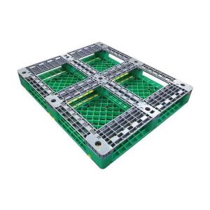 Warehouse 15kg Industrial Plastic Pallets 1200x1000mm 4 Way Plastic Pallet