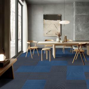Pile 50x50cm Nylon Carpet Tiles Solution Dyed Polypropylene Hospitality Carpet