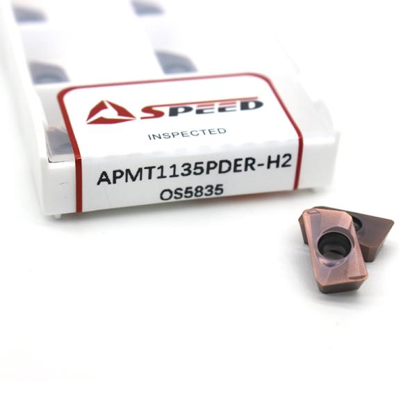 Buy Colorful APMT1135PDER-H2 APMT1604PDER-H2 APMT1135 APMT1604 H2 M2 CNC Carbide Milling Inserts at wholesale prices