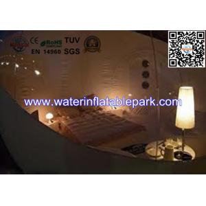 Single Layer PVC Inflatable Bubble Tent , Inflatable Igloo Tent