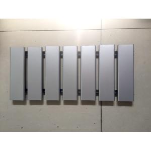 Aluminum / Galvanized 84R Suspended Linear Metal Ceiling for Interior Decoration