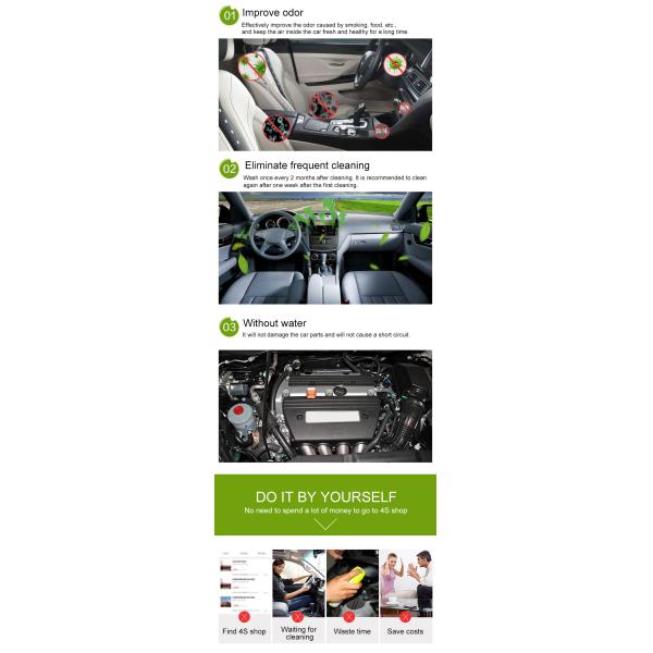 Manufactory Wholesale Air Conditioner Foam Cleaner Dust Cleaning Spray