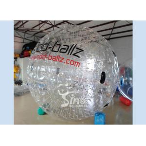 Giant cheap inflatable grass ball person inside with certificated PVC or TPU