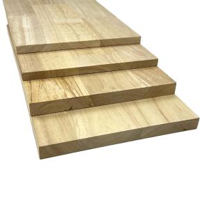Harmless Rubberwood Finger Joint Board Mildewproof Multipurpose