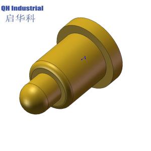 SMT 3.0mm Ni Plating Electronic Products SMT Spring Load Pin Body Brass SMArt
