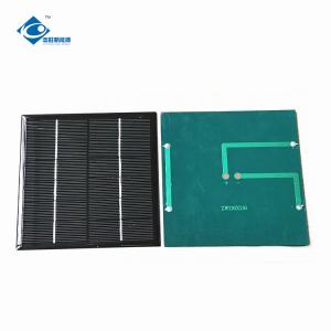 China Outdoor Solar Charger ZW-116116 Custom Mini Epoxy Solar Panel 1.8W Solar Panel Photovoltaic 6V on sale