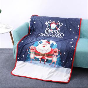 Customized Digital Printing Anti-Pilling Super Soft Fleece Blanket