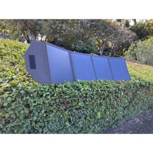 Foldable Waterproof Solar Panel Backpack Sustainable USB Output Solar Energy