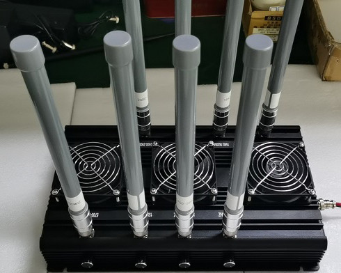 The UAV interceptor drives the UAV to make an emergency landing within 500m. The