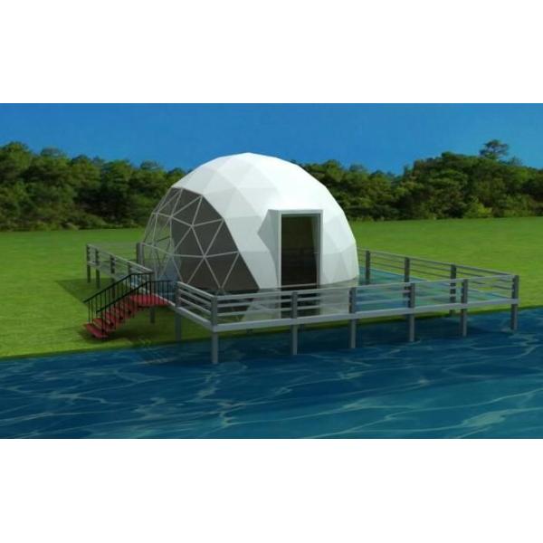 Geodesic Dome House Steel Tent For Outdoor Event Economical Family Camping Hotel Dome Tent