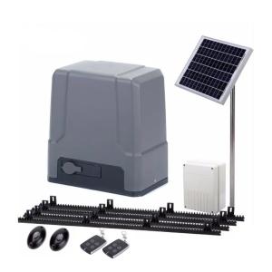 Solar Panel Power Slide Gate Operators 800kg 170W Rechargeable Battery