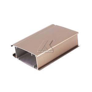 Track Sliding Aluminum Window Extrusion Profiles T8 PVDF Finish