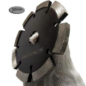 Wet / Dry Cutting 125mm Diamond Tuck Point Saw Blade For Concrete Stone Grooving