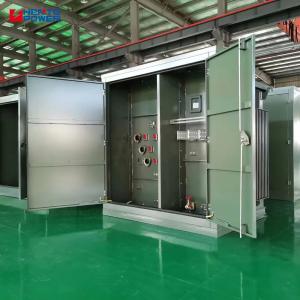 China 3750 kVA Three Phase Pad Mounted Transformer with 50/60 Hz Frequency Loop Feed and ANSI/IEEE/IEC Standards on sale China 3750 kVA Three Phase Pad Mounted Transformer with 50/60 Hz Frequency Loop Feed and ANSI/IEEE/IEC Standards on sale