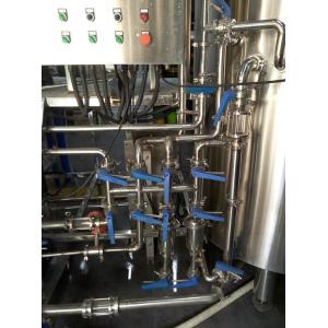 1500L Mirror Polished 3 Vessel Brewhouse With PLC Control