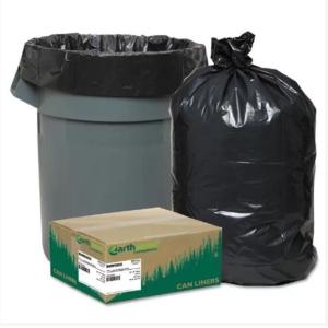 Black PLA Compostable Biodegradable Plastic Garbage Bags