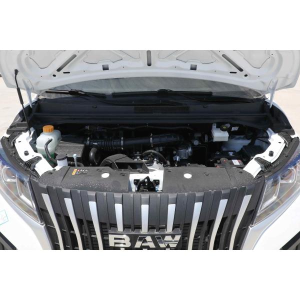 Used Small Bus BAW Minivan 7 Seats CNG Long Axle Displacement 2L