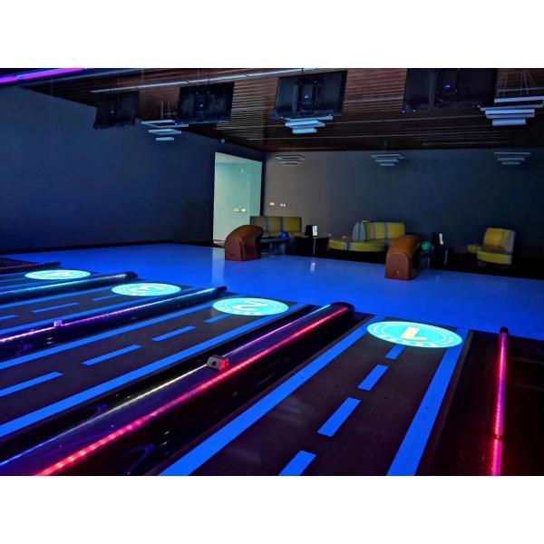 Bodybuilding Fitness High Reliability Bowling Lane Easy Install Glow Pattern And Thickness
