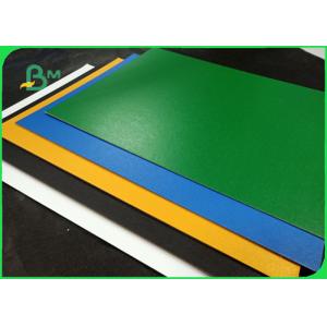 China 2.0mm recycle pulp glossy Varnish Colorful paperboard for gift box on sale