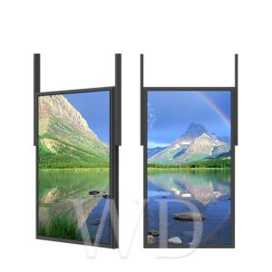 Double Side 85mm 1080P LCD Advertising Screen , Digital Advertising Display