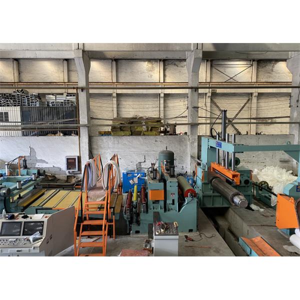 High Precision Sheet Precision Slitting Recoiling Lines Metal Edge Trimming