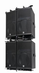 Quality Conference Line Array Speakers Sound System , Dj Equipment Set Background Music System for sale