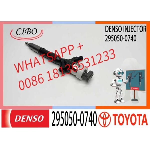 Buy Fuel Injector Nozzle 295050-0740 2950500740 23670-30420 Injector Assembly For Toyota Hilux Hiace 2KD-FTV at wholesale prices