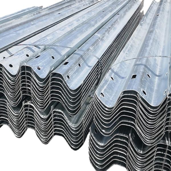Buy Traffic Road Safety Highway Galvanized GS4 Guardrail with Corrugated Steel Barrier at wholesale prices