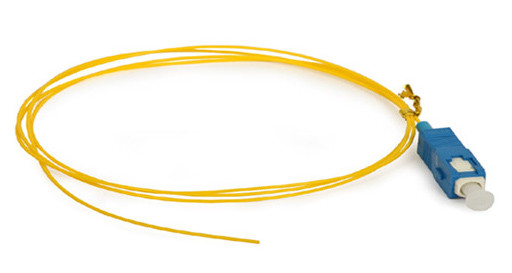 Buy SC Single Mode Fiber Pigtail With UPC APC Fiber Ferrule at wholesale prices