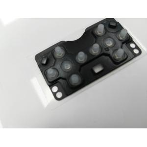 Black Rubber Custom Membrane Switch With Tactile Keyboard Panel