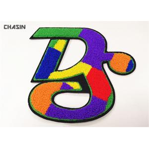 Custom No Minimum Chenille Embroidery Patches For Varsity Jackets