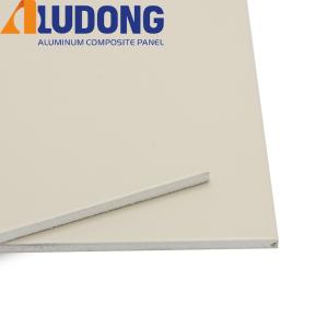 White Core PE Aluminum Composite Panel ACM Fireproof B1