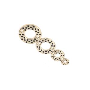 Graphite Self Lubricated Bronze Thrust Washers CuZn25A16Fe3Mn3