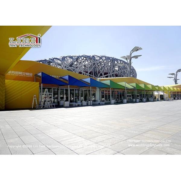 Buy Clear Span 50m Outdoor Exhibition Tents With ABS Walls at wholesale prices