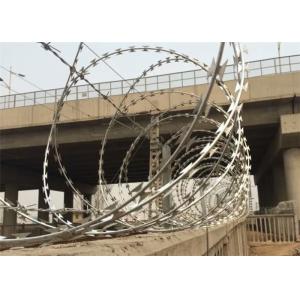 500mm Diameter BTO-28 Galvanized Concertina Coil Fencing