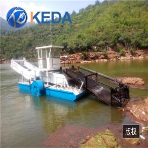 2000m2 1m Small River Trash Skimmer Vessel Lake Weed Harvester
