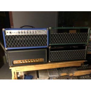 Custom Grand Tube Amplifier Head Overdrive Special Reverb 60W 2*6L6 5*12ax7 1