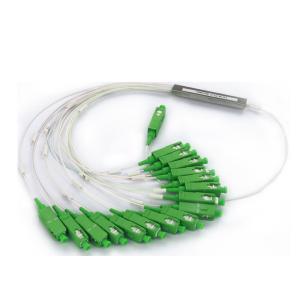 1x16 Mini Steel Tube Splitter Optical Fiber G657A1 1M