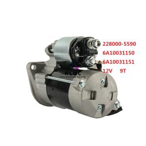 12v Excavator Starter Motor 6A10031150 6A1003115 2280005590
