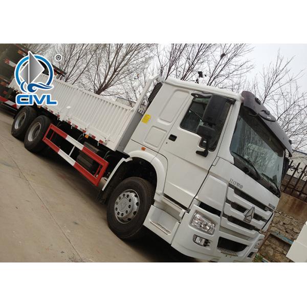 371hp 25 - 40 Ton Heavy Cargo Trucks ZZ1257N4341W with Tr668 TR691 Tyre 6X4 sidewall heavy cargo truck