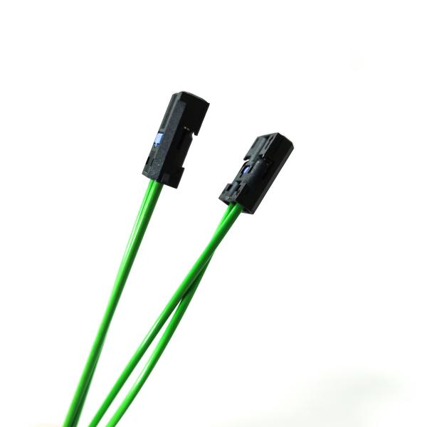 Buy 22cm Fiber Most Optic Loop Bypass Olive Green Cable Female Adapter For BGM Mercedes at wholesale prices
