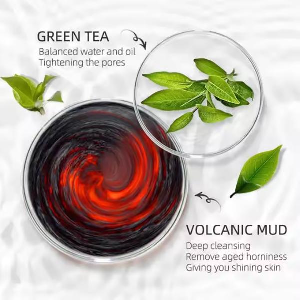 Matcha Mud Skin Care Cream Can Whiten Brighten Complexion Face Neck Clean Detoxify Skin Resist Oxidation Moisturize Nourish