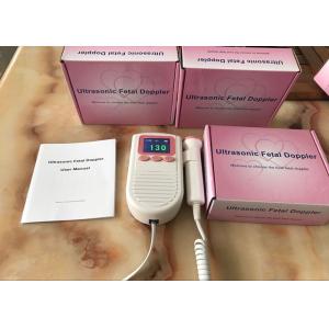 2Mhz Probe FD -03 Pocket Fetal Doppler Prenatal Heart Monitor Color LCD Display