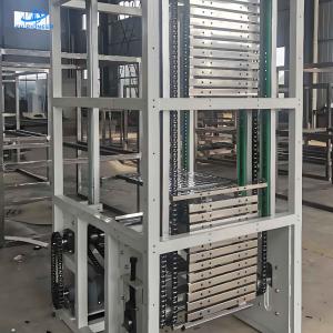 Automated Vertical Reciprocating Conveyor for Moving Heavy Boxes and Pallets