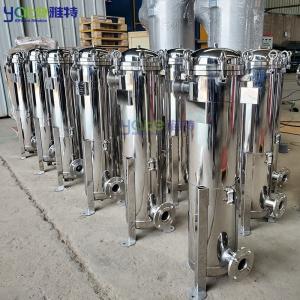 Industrial Stainless Steel 304 Bag Filter Housing with 5 Micron Filtration 16